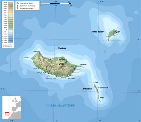 isole desertas|deserta islands map.